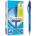 Newell Химикалкa Papermate Flexigrip Ret, М 1mm, син (10074-А-СИН М)