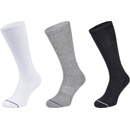 Calvin Klein vysoké pánské ponožky 3 páry černá šedá bílá