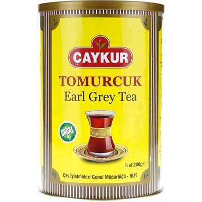 Caykur Čierny sypaný čaj s bergamotom TOMURCUK 200 g