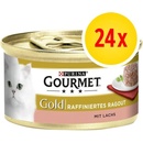 Krmivo pro kočky Gourmet Gold Raffiniertes Ragout Hovězí 24 x 85 g