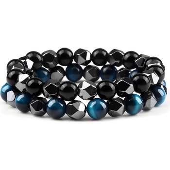 HARAHU Гривни li-24103 - Черна / Тюркоазена kp24103 (li-24103)