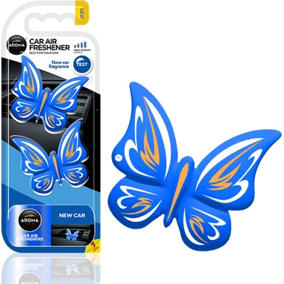 Aroma Car FANCY SHAPES BUTTERFLY New Car