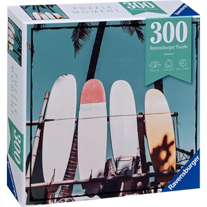 Ravensburger Пъзел Ravensburger от 300 части - Сърфинг (13311)
