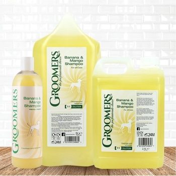 Groomers Šampon s banánem a mangem 2,5 l