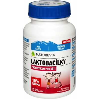 Swiss NatureVia Laktobacily třešňové 33 kapsúl
