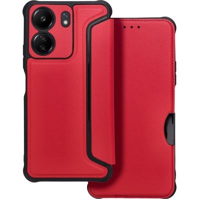 Forcell Pouzdro Smart RAZOR pro Xiaomi RedMi 13C red / červené