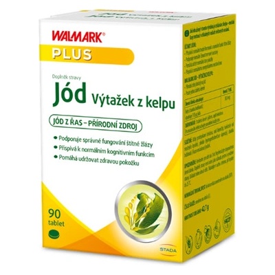 Walmark Jód z kelpu tablety pro správnou funkci štítné žlázy 90 tablet