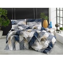 Brotex flanel povlečení Laris blue 140x200 70x90