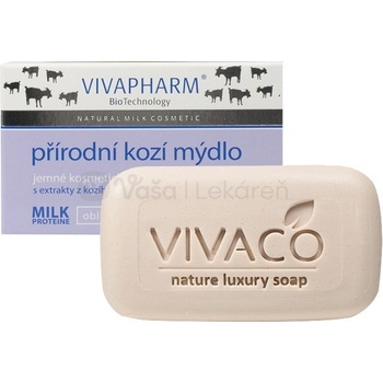 Vivapharm Kozie prírodné tuhé mydlo 100 g