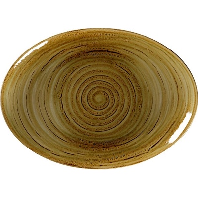 RAK Porcelain Spot tanier oválny 32 cm hnedý granát SGRNNOP32-6