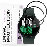 Techsuit Протектор за Samsung Galaxy Watch4 44mm - Nano Flex (2 pack) - Techsuit - Черен