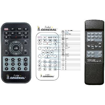 tascam rc-cd200 - náhradní dálkový ovladač kompatibilní