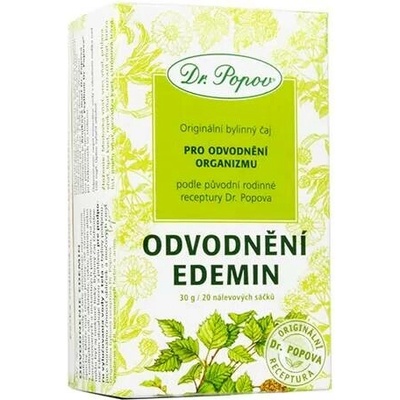 Dr. Popov Edemin bylinný čaj pro odvodnění organizmu 20 x 1,5 g