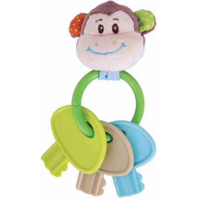 Bigjigs Toys kroužek s klíči opička Cheeky