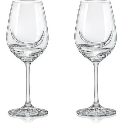 Crystalex sklenice na bílé víno Turbulence 2 x 350 ml