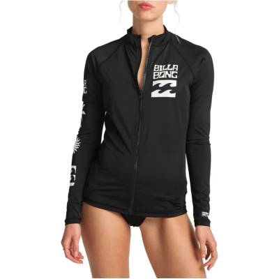 Billabong Дамска ликра Billabong Women's Surf Capsule Full Zip Lycra - Black (150-6034-0114)