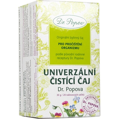 Dr.Popov Čaj univerzální čistící 20 x 1,5 g