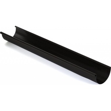 Evromat Žlab okapový 250 mm 2 m pozink černá
