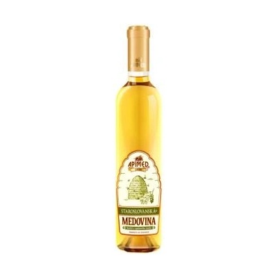 Apimed Medovina Staroslovanská svetlá z agátového medu 13,5% 0,5 l