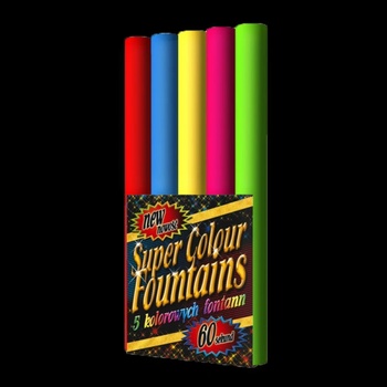 PyroMoravia Pochodeň Mix 5 barev JF33 MIX 5 barev