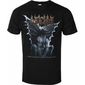 Plastic head мъжка тениска deicide -to hell with god gargoyle - ЧЕРЕН - plastic head - ph12688