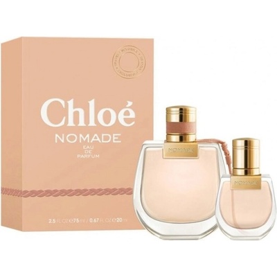 Chloé Nomade Подаръчен комплект за жени Размер EDP 75 ml + EDP 20 ml