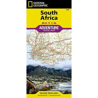 Jižní Afrika Adventure Map GPS komp. NGS