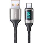 USAMS Кабел за данни USAMS U78 USB - Type-C, 120cm, BLACK/DEE SJ544_F (SJ544USB02)
