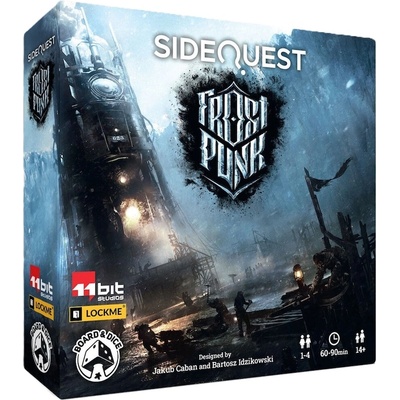 Board & Dice Настолна игра Side Quest: Frostpunk - Тематична (BND0090)