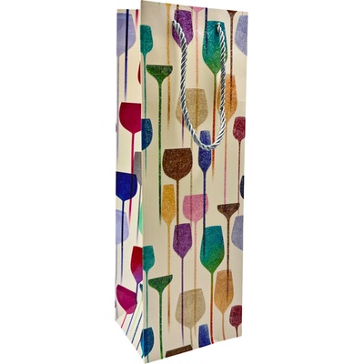 Dárková taška na víno 10×35 cm A4940.03