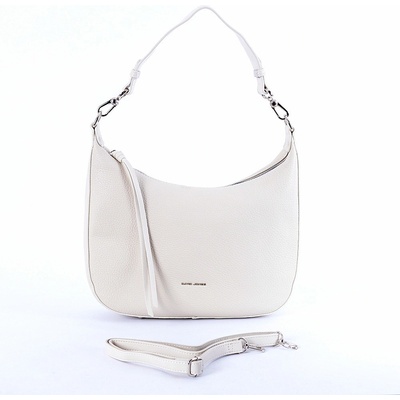David Jones Středně velká kabelka na rameno crossbody 6901-2 slonová kost