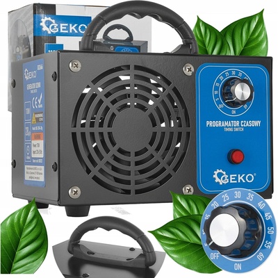 GEKO G02666 Generátor ozonu čistič vzduchu 28000mg/h 230V/50Hz s časovačem – Sleviste.cz