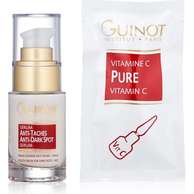 Guinot Комплект Guinot: Anti-Taches Anti-Dark Spots Serum For Face 23.5 ml + Pure Vitamin C Serum For Face 1.5 ml