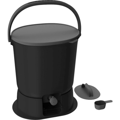 Multikraft na domáce kompostovanie Bokashi Organko Essential black 15,3 l jedno balenie