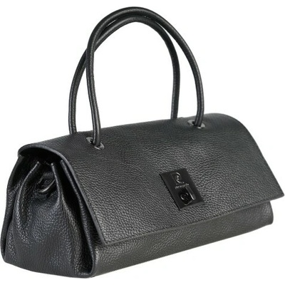Pierre Cardin dámská kožená kabelka 55109 DOLLARO černá Černá 55109-BLACK