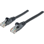 Manhattan 342032 : : Patch кабел Cat. 6 U-UT, 10G, 250 MHz, 24 AWG, черен, 0.5 м