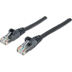 Manhattan 342032 : : Patch кабел Cat. 6 U-UT, 10G, 250 MHz, 24 AWG, черен, 0.5 м