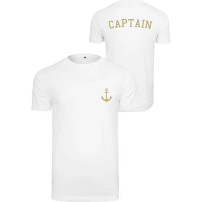 Mister Tee Мъжка тениска в бял цвят Mister Tee Captain UB-MT667-00220 - Бял, размер XS