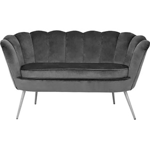 Bogdan Furniture Канапе Мебели Богдан модел Shel silver velvet