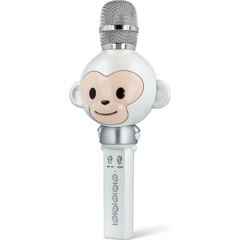 Maxlife Bluetooth mikrofon s reproduktorem Animal MX 100 bílý