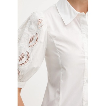 LIU JO Памучна рокля Liu Jo в бяло къса разкроена WA5256. T4853 (WA5256.T4853)