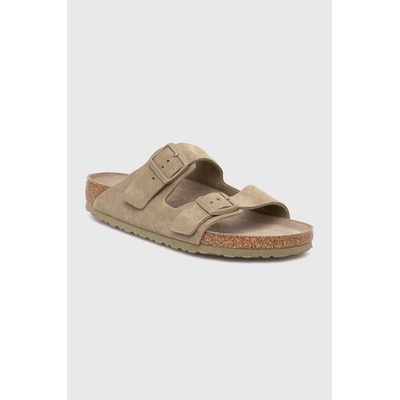 Birkenstock Велурени чехли Birkenstock Arizona SFB в зелено 1019045 (1019045)