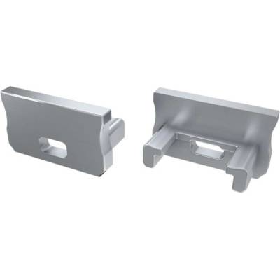 Lumines Krytka pro LED profil A šedá s otvorem ZAS-LUM-A-O-SZ