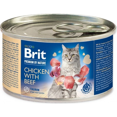 Brit Premium by Nature Chicken with Beef 200 g