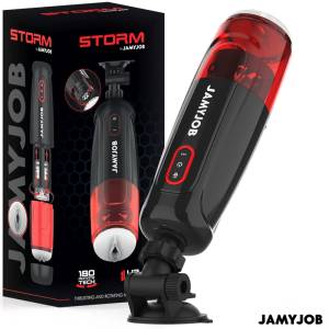  Мастурбатор с автоматични функции, въртене и тласъци - Jamyjob Storm (D-241559)
