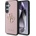 GUESS PU Grained 4G Metal Logo Back Cover за Samsung Galaxy S25+ Pink Guess | Lilav | ЖЕНИ | UNI