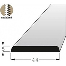 Lišta krycí smrk 44x5mm, délka 240cm, nastavovaná