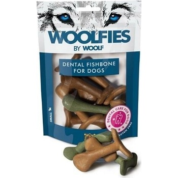 WOOLF Pamlsok Woolfies Dental Fishbone S 200 g