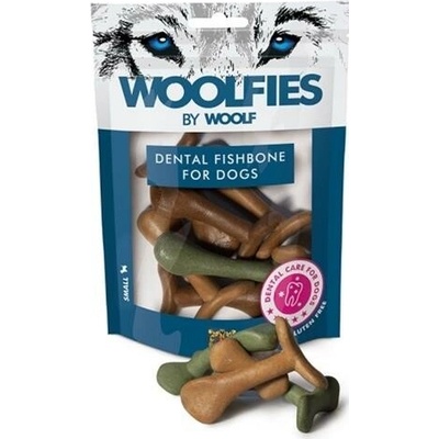 WOOLF Pamlsok Woolfies Dental Fishbone S 200 g