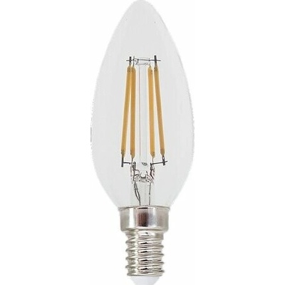 Rabalux LED Filament Candle čirá E14 C37 4W 500lm 2700K